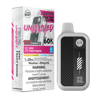 Flavour Beast Unleashed Beast Mode Max 3 60K - Epic Fruit Bomb Iced