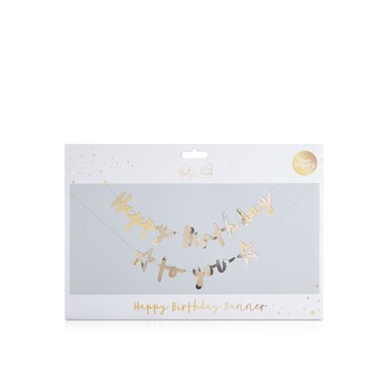 Hootyballoo - 'Happy Birthday To You' Card Banner x2 2m