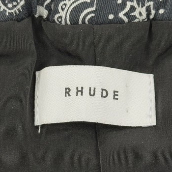 Rhude Navy Bandana Shorts • Pre-Owned [1267] - view 5