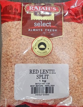 Rajah Rasoi Red Lentil Split 1kg