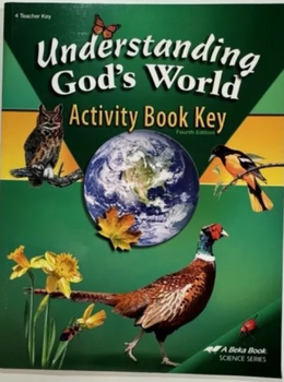 USED ABEKA  4 UNDERSTANDING GOD'S WORLD ACT BK KEY 4TH ED