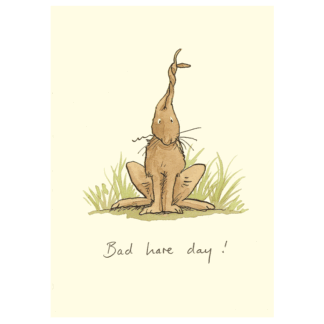 Two Bad Mice Bad Hare Day Greetings Card(D)
