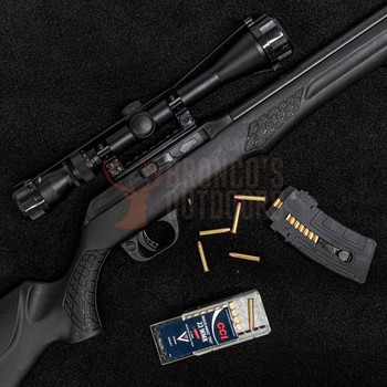 Rossi 7122M .22 WMR + Nikko Stirling Mountmaster Riflescope 3-9x40mm + Nielsen Sonic Suppressor