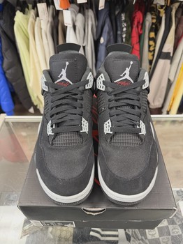 Air Jordan 4 Retro SE Black Canvas • Pre-Owned [6322] - view 2