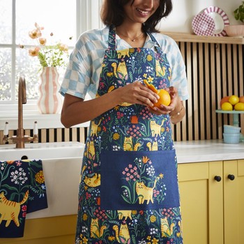 MARMALADE MEADOW COTTON APRON