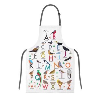 I LIKE BIRDS ALPHABET APRON