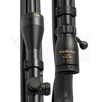Howa 1500 Blued 7mm-08 20" + Nikko Stirling Game Pro 3-9x40 + Nielsen Gun Parts Sonic Suppressor