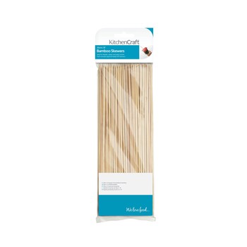 BAMBOO 20CM SKEWERS - PACK OF 100