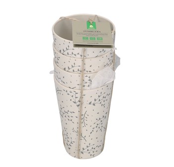 NATURAL ELEMENTS BAMBOO FIBRE TUMBLERS - SET OF 4