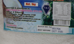 A Desicated Coconut 1kg