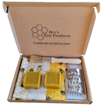BEESWAX WRAP DIY KIT - BEES FABRIC