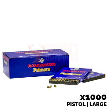 Winchester Large pistol primers x 1000