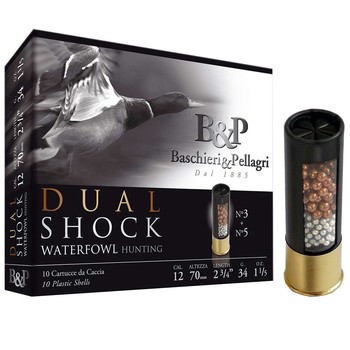 B&P Dual Shock 12g 2¾" 34gr #5 + #3