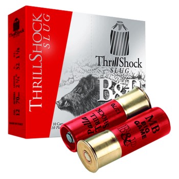 B&P Thrillshock 12g 2¾" Slug 32gr packets