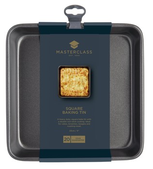 MASTERCLASS NON STICK SQUARE PAN - 23CM / 9"