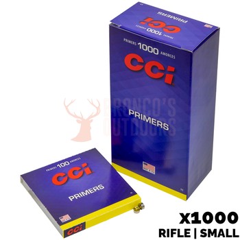 CCI Small Rifle Primers x 1000