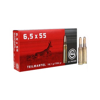 Geco 6.5x55 156grain SP Ammunition
