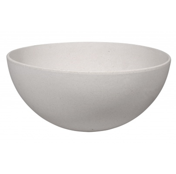 BAMBOO SALAD BOWL - COCONUT WHITE