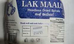 Lak Maalu Head less Dried Sprats 400gm