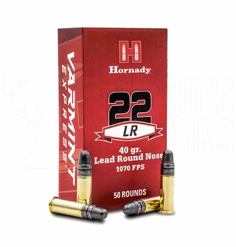 Hornady Varmint Express .22LR 40gr LRN 50 Rounds