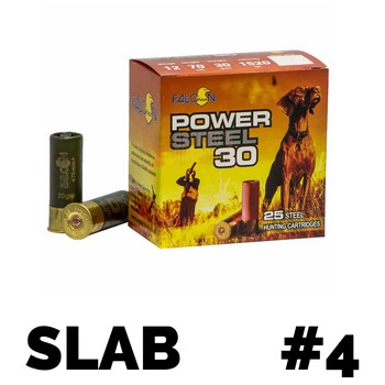 Falcon Power Steel 12g 2¾" 30g SLAB #4