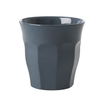 RICE MEDIUM MELAMINE CUP - DARK GREY