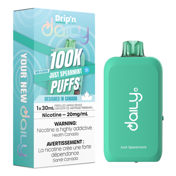 Drip'n by Envi Daily 100K - Just Spearmint Ice