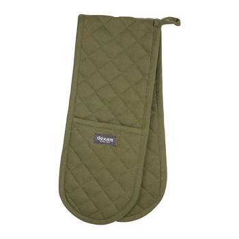 OLIVE GREEN DOUBLE OVEN GLOVE
