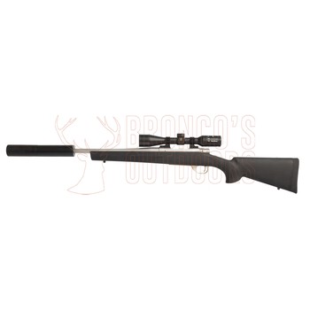 Howa 1500 S/S 17" Threaded Black 6.5 Creedmoor + Panamax Rifle Scope 3-9x40 + Ghost Suppressor