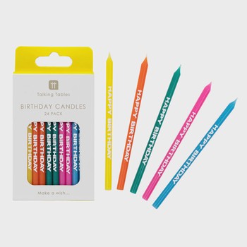Talking Tables - birthday candles 24 pack BB – candle – HB