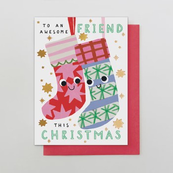 Stop The Clock - awesome friend stockings - IC21
