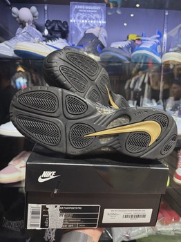 Nike Air Foamposite Pro Black Metallic Gold • Pre-Owned [0381] - view 2