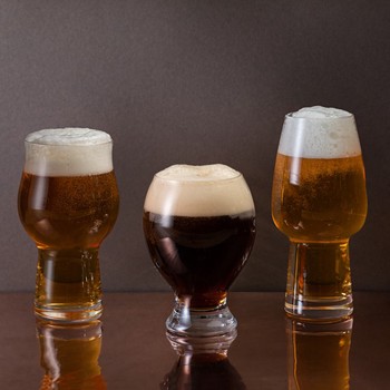 DARTINGTON 'THREE CHEERS' BEER GLASSES - SET OF 3