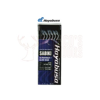 Hayabusa UV Twist Skin Sabiki EX133 Flasher & Sabiki Rig
