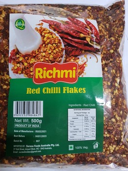 Richmi Red Chilli Flakes 500g