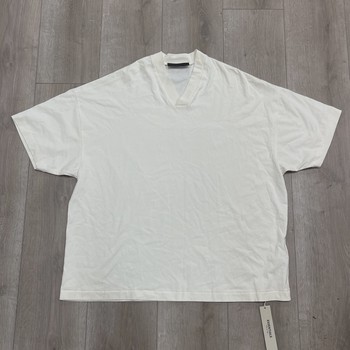 Fear of God Essentials V-Neck 'Cloud Dancer' • Brand New [7944] - view 4