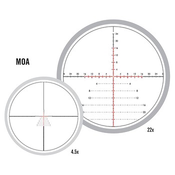Vortex Razor HD LHT Riflescope 4.5-22x50mm XLR-2 MOA