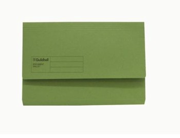 Guildhall Document Wallet Green GDW1GR (D)