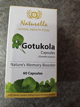 Naturelle Gotukola Capsules (60 Cap)