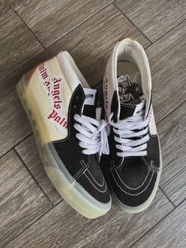 Vans  x Palm Angels Sk8 Mid LX Sneaker Black No Box • Brand New [4540] - view 2