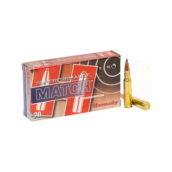 Hornady Superformance ELD Match .308 Win 168gr 20 Rounds