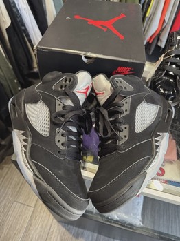 Air Jordan 5 Retro Original Black Metallic Reimagined • Pre-Owned [4695] - view 2