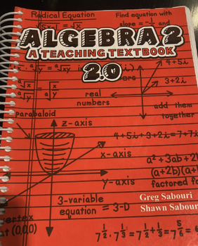 Teaching Textbooks Algebra 2 : 2.0 text