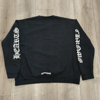 Chrome Hearts Neck Logo Crewneck Sweatshirt • Pre-Owned [5048] - view 2