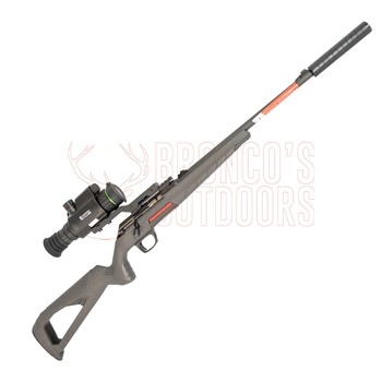Winchester Wildcat .22LR 16.5 + Hikmicro Cheetah C32F-RN Scope/Clip-on Night Vision + Suppressor Winchester Wildcat .22LR 16.5 + Hikmicro Cheetah C32F-RN Scope/Clip-on Night Vision + Suppressor