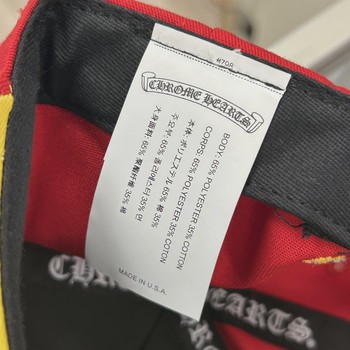 Chrome Hearts Baseball Hat 'Red/Yellow' • Pre-Owned [1013] - view 5