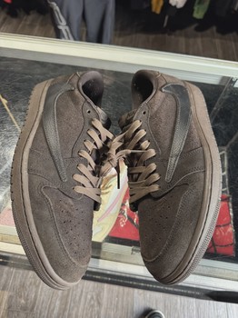 Air Jordan 1 Retro Low Original SP Travis Scott Velvet Brown  No Box • Pre-Owned [7290] - view 5