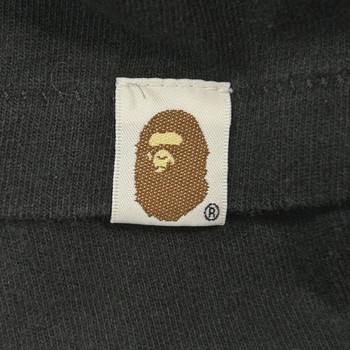 A Bathing Ape Snakeskin Camo College Tee • Pre-Owned [7871] - view 5