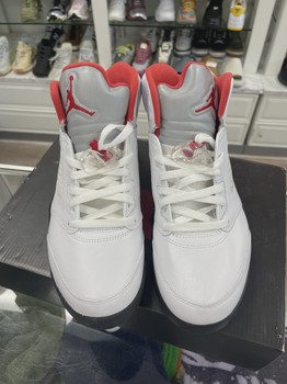 Air Jordan 5 Retro Fire Red Silver Tongue (2020) • Pre-Owned [8115] - view 7