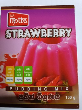 Motha Pudding Strawberry 110g***